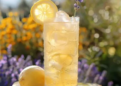 Lavender Honey Lemonade Sparkler