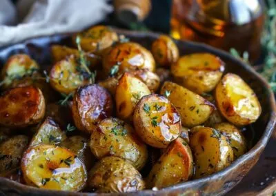 Thyme Honey Roasted Potatoes