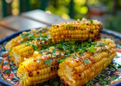 Sweet Hot Honey Corn on the Cob
