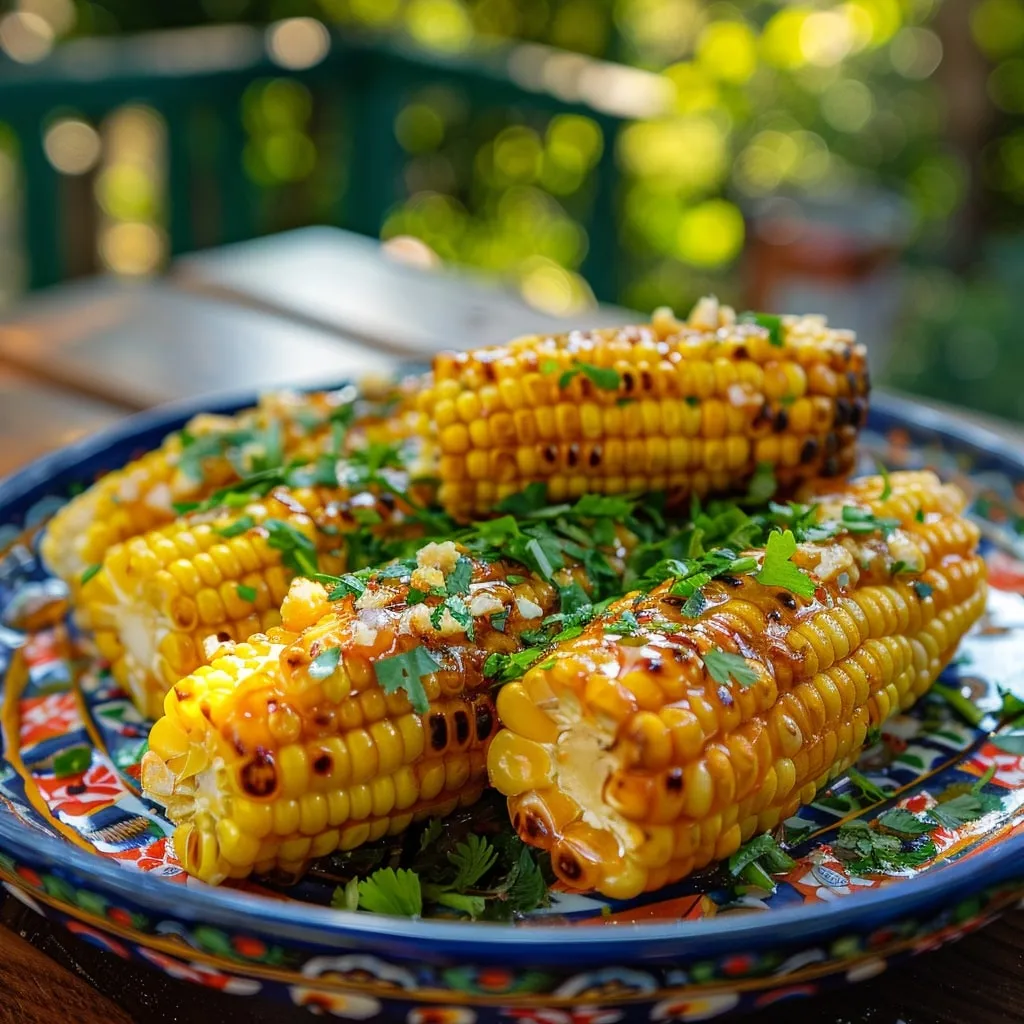 Sweet Hot Honey Corn on the Cob