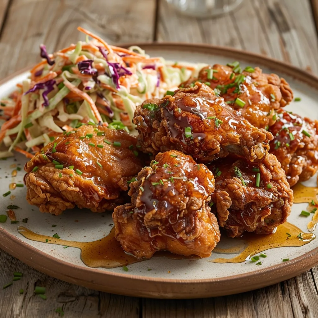 Sweet Hot Honey Fried Chicken