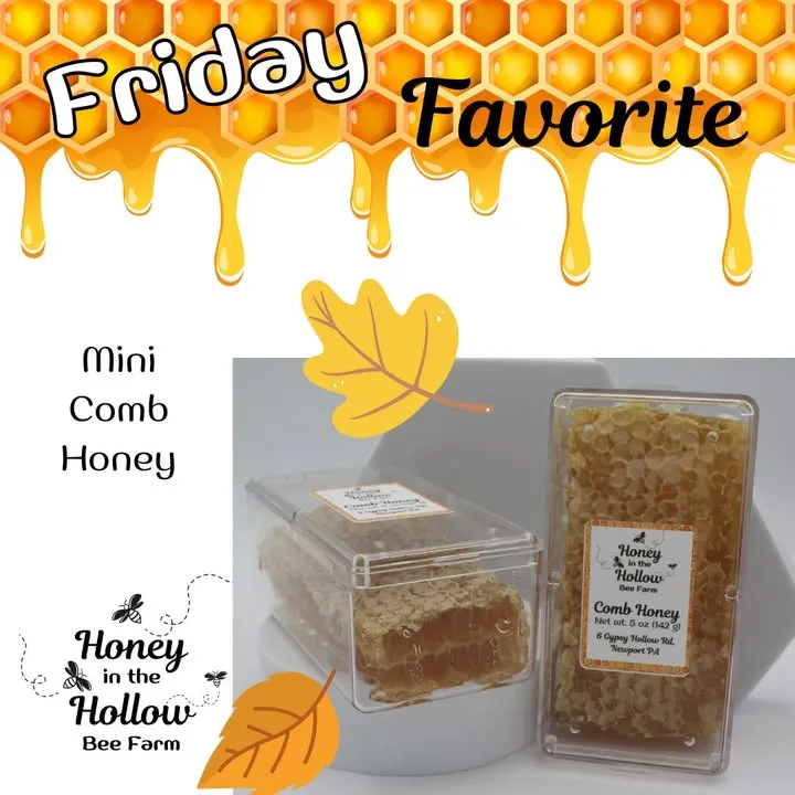 ???? 5 oz Mini Comb Honey ????