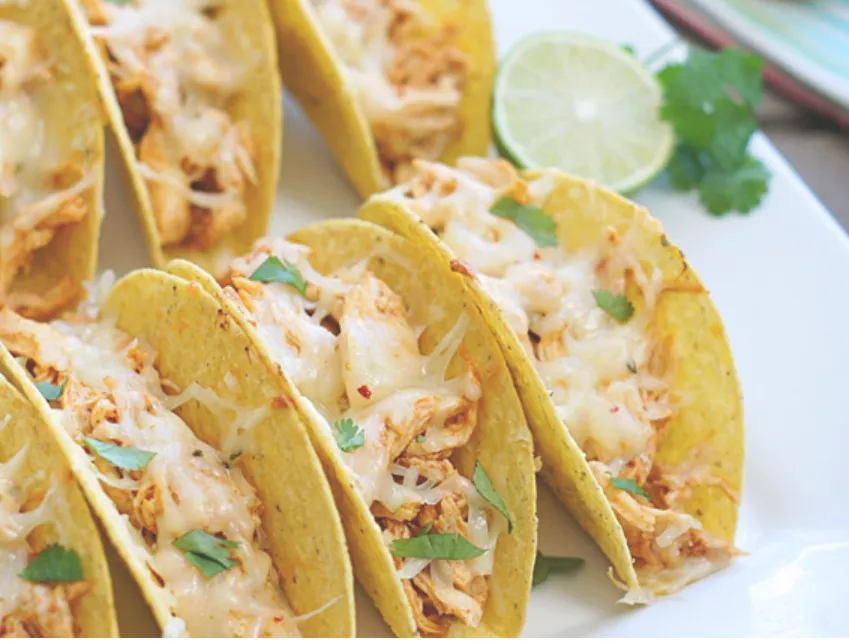 Honey Lime Chicken taco Honey Lime Chicken Taco