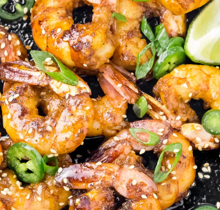 Honey Glazed Shrimp