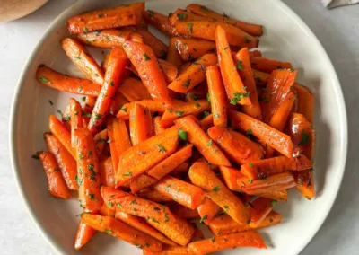 Honey Roasted Carrots with Thyme