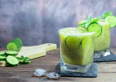 Cucumber and Mint Honey Cooler