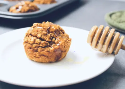 Mini Honey Pumpkin Muffins