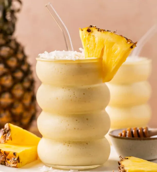 pineapple mango tropical smoothie